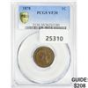 Image 1 : 1878 Indian Head Cent PCGS VF30