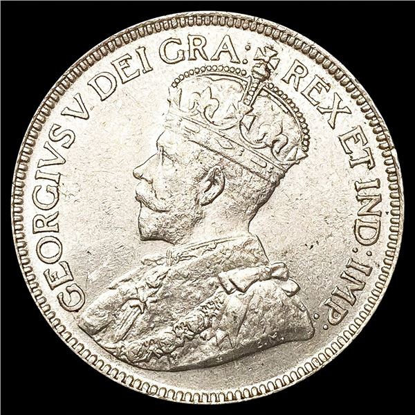 1919 Canada Silver Quarter UNCIRCULATED