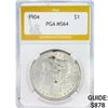 Image 1 : 1904 Morgan Silver Dollar PGA MS64