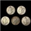 Image 1 : 1878 Morgan Silver Dollars (5 Coins) HIGH GRADE
