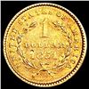 Image 2 : 1851 Rare Gold Dollar CLOSELY UNCIRCULATED