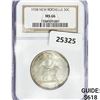 Image 1 : 1938 New Rochelle Half Dollar NGC MS66