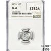 Image 1 : 1953 Roosevelt Dime NGC PF68
