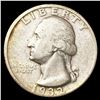 Image 1 : 1932-D Washington Silver Quarter LIGHTLY CIRCULATE