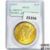Image 1 : 1907 $20 Gold Double Eagle PCGS MS60