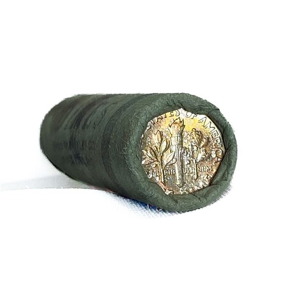 1963 Roosevelt Silver Dime Roll (50 Coins)