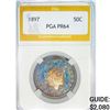 Image 1 : 1897 Barber Half Dollar PGA PR64