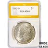 Image 1 : 1890-O Morgan Silver Dollar PGA MS65