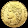 Image 1 : 1896-B Swiss .1867oz Gold 20 Francs UNCIRCULATED