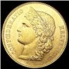 Image 1 : 1893-B Swiss .1867oz Gold 20 Francs UNCIRCULATED