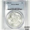 Image 1 : 1884-O Morgan Silver Dollar PCGS MS65