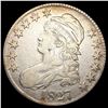 Image 1 : 1827 Sq Base 2 Capped Bust Half Dollar HIGH GRADE