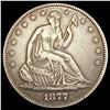 1877 Seated Liberty Half Dollar LIGHTLY CIRCULATED