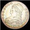 Image 1 : 1819/8 TONING Capped Bust Half Dollar CLOSELY UNCI