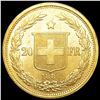 Image 2 : 1886 Swiss .1867oz Gold 20 Francs UNCIRCULATED