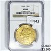 Image 1 : 1904-S $20 Gold Double Eagle NGC MS62