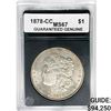 Image 1 : 1878-CC Morgan Silver Dollar GG MS67