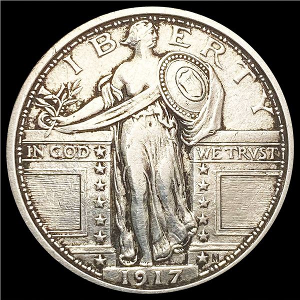 1917 Standing Liberty Quarter LIGHTLY CIRCULATED