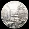 Image 1 : 2022 US Marine Corps 2.5oz Silver Medal SUPERB GEM
