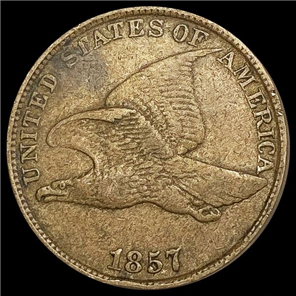 1857 Flying Eagle Cent LIGHTLY CIRCULATED