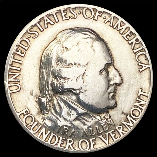 1927 Vermont Half Dollar LIGHTLY CIRCULATED