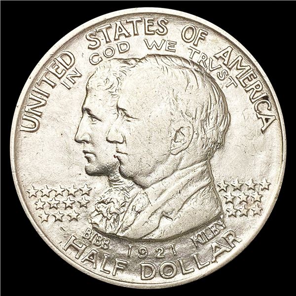1921 Alabama Half Dollar LIGHTLY CIRCULATED