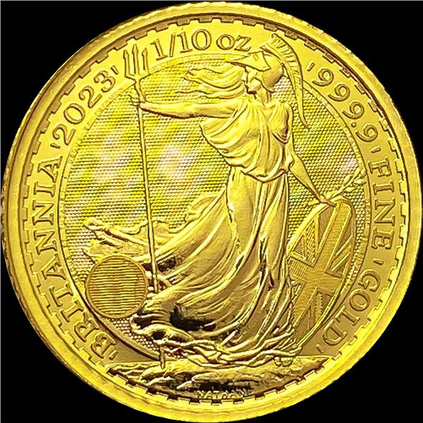 2023 G.B. 1/10oz Gold 10 Pounds GEM PROOF