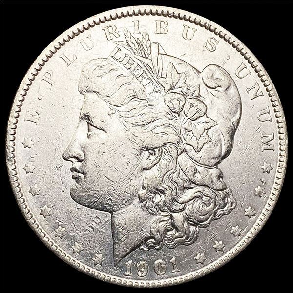 1901 Morgan Silver Dollar NEARLY UNCIRCULATED