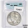 Image 1 : 1935 Silver Peace Dollar ICG MS64