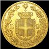 Image 2 : 1882-R Italy .1867oz Gold 20 Lire UNCIRCULATED