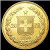 Image 2 : 1893-B Swiss .1867oz Gold 20 Francs UNCIRCULATED