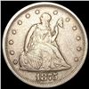 1875-S Twenty Cent Piece LIGHTLY CIRCULATED