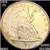 Image 1 : 1878-CC Seated Liberty Half Dollar UNCIRCULATED