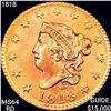 Image 1 : 1818 Coronet Head Large Cent CHOICE BU RD