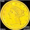 Image 1 : 1888 $2.50 Gold Quarter Eagle CHOICE PROOF +