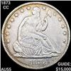 Image 1 : 1873-CC Seated Liberty Half Dollar HIGH GRADE