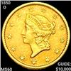 Image 1 : 1850-O Rare Gold Dollar UNCIRCULATED