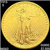 Image 1 : 1915-S $20 Gold Double Eagle UNCIRCULATED