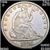 Image 1 : 1846-O TL DT Seated Liberty Half Dollar UNCIRCULAT