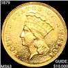 Image 1 : 1879 $3 Gold Piece CHOICE BU