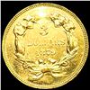 Image 2 : 1879 $3 Gold Piece CHOICE BU