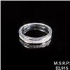 Image 1 : 1.9 DWT 14 KT Wht Gold Dmnds Ring Sz 7