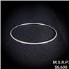 Image 1 : 4.3 DWT 18 KT Wht Gold w/ Diamond Bracelet
