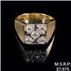 Image 1 : 7.5 DWT 14 KT Gold w/ Dmnds Ring Sz 12