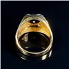 Image 2 : 7.5 DWT 14 KT Gold w/ Dmnds Ring Sz 12