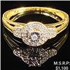 Image 1 : 1.5 DWT 14 KT Gold Diamond Ring Sz: 7.5