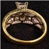 Image 3 : 2.7 DWT 10 KT Gold w/ Diamond Ring Sz: 7
