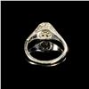 Image 2 : 1.7 DWT 18 KT Wht Gold w/ Dmnd Ring Sz 5.5