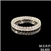 Image 1 : 2.3 DWT Plt Dmnd Lining Ring Sz 7