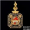 Image 1 : 15.8 DWT 14 KT Gold Medal